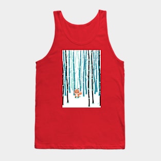 (Greeting Card) Fox in the Forest Tank Top